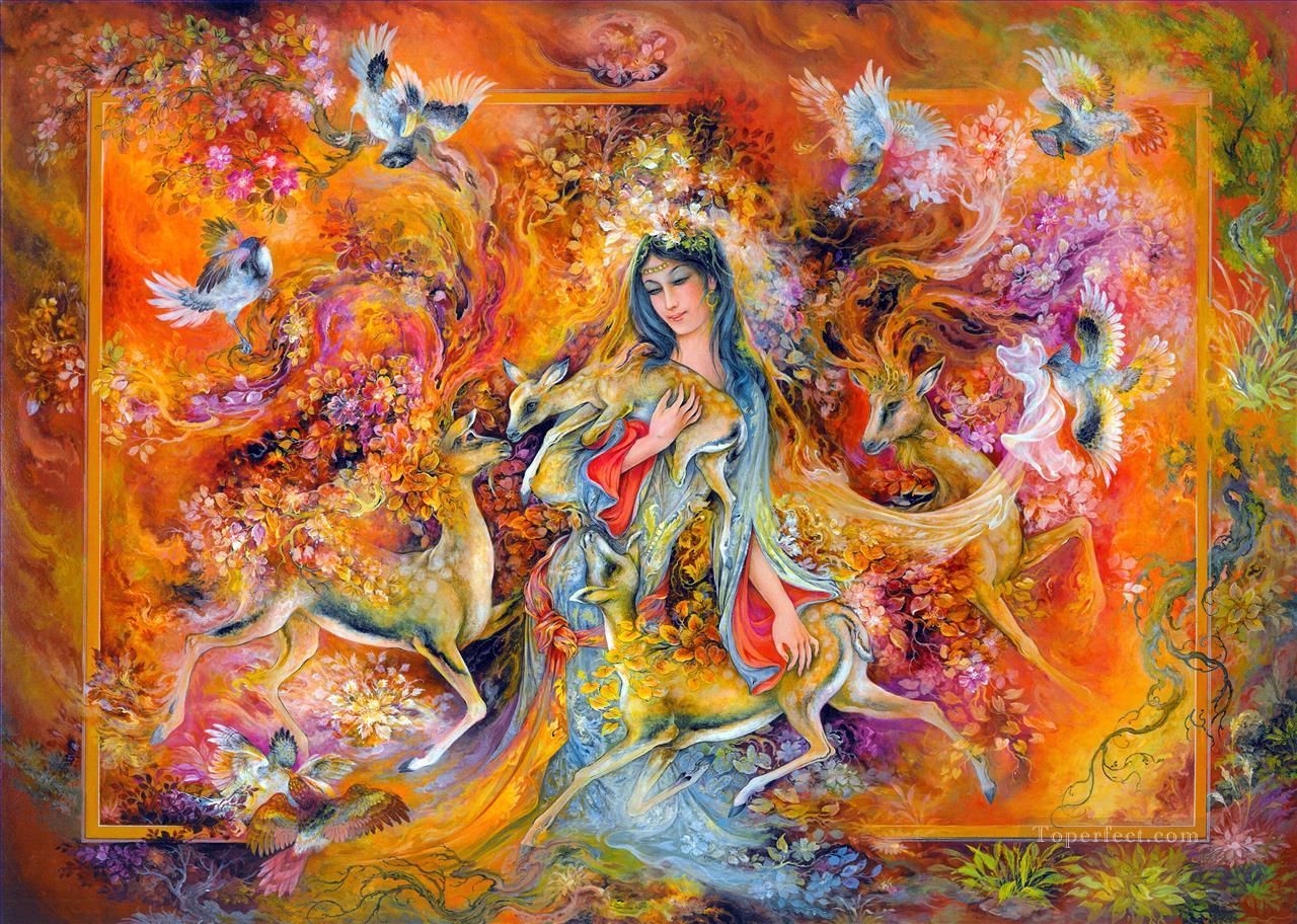 Calor del amor religious Islam Oil Paintings